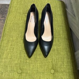 Elegant Black Pointed Toe Heels